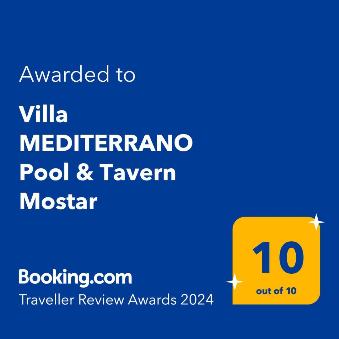 Villa Mediterrano Pool & Tavern Mostar Buna Bagian luar foto